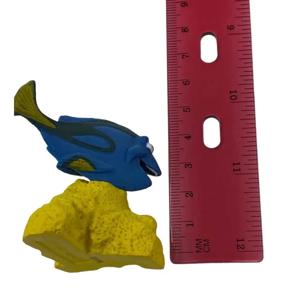Disney Pixar Finding‎ Nemo Lot Of 3 Toy Figurines Cake Toppers Nemo Bruce & Dory